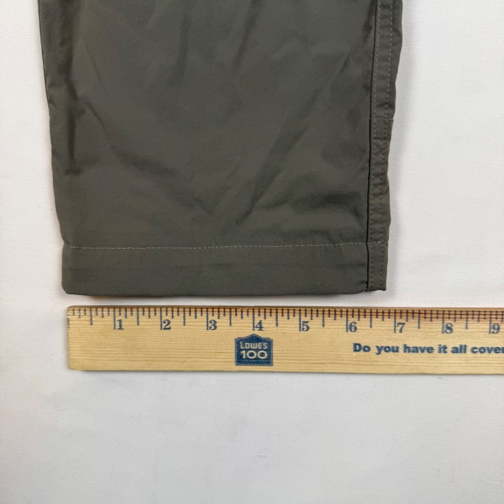 REI Co-op Mens Hiking Pants 32x30 Gray Straight Leg Cargo Pocket Outdoor Trek - Picture 10 of 12